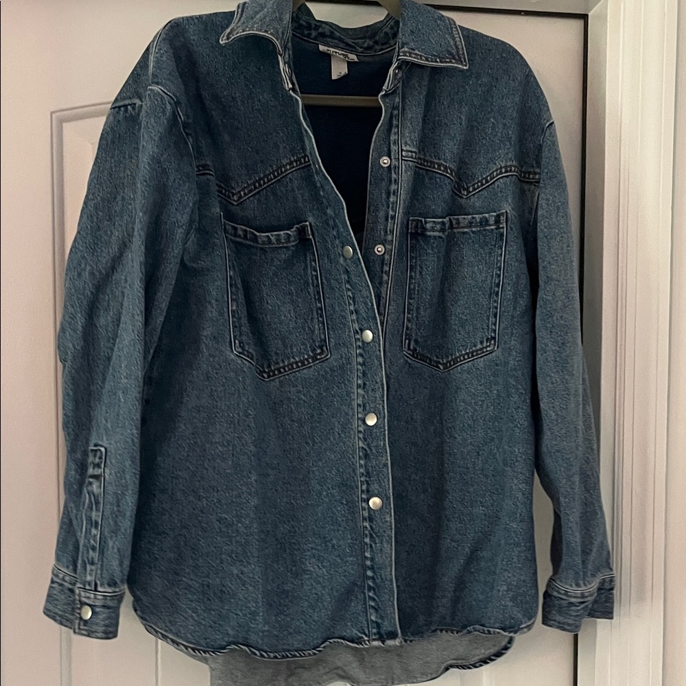 Denim Shacket